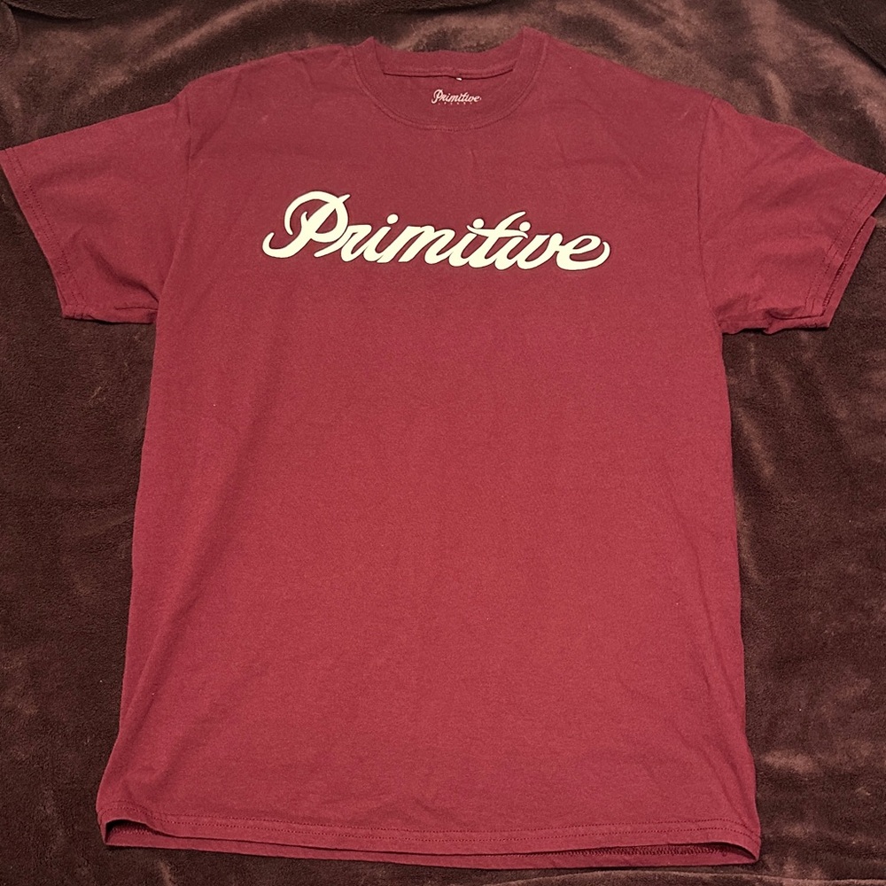 Primitive Men's Burgundy T-Shirt